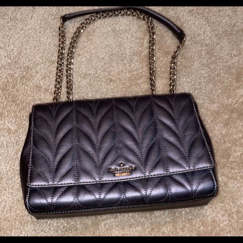 Kate spade gray purse